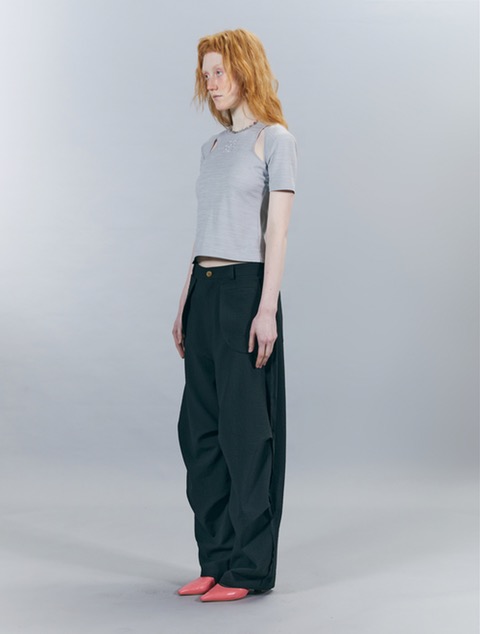 Abyssal Slouchy Knee Dart Trousers (2nd Restock)