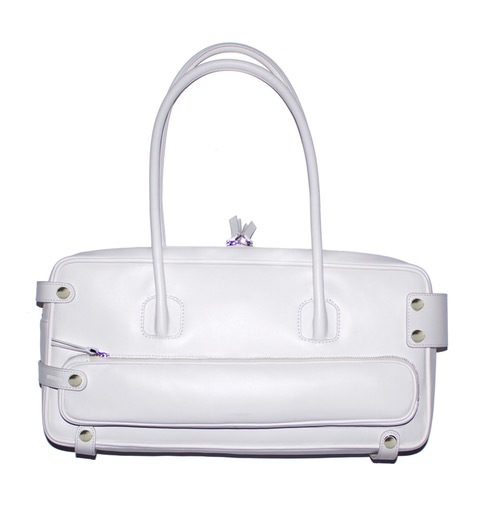 WHITE TWO FACE TOOL BAG