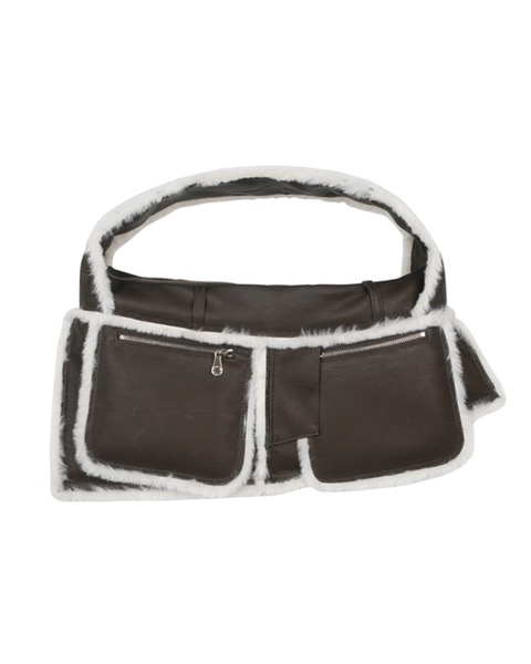 Trunk Faux Leather Trouser Bag